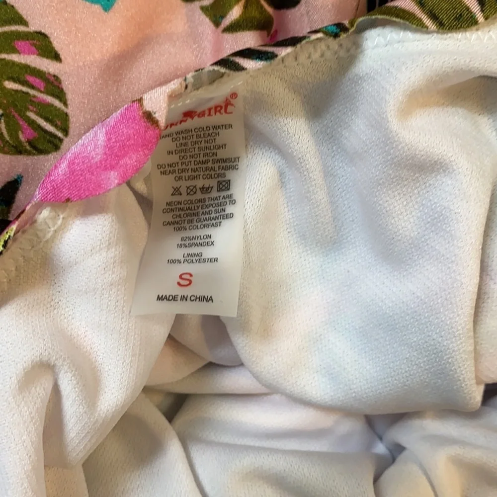 Romantic One Piece Swimsuit size Small- NWT